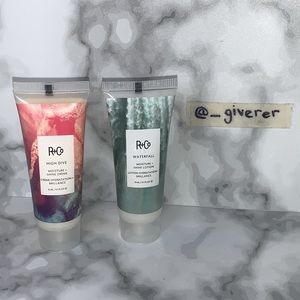 R+Co High Dive & Waterfall Moisture & Shine Lotion & Creme